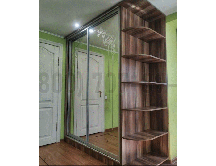 Шкаф с пескоструйным рисунком в Дмитрове